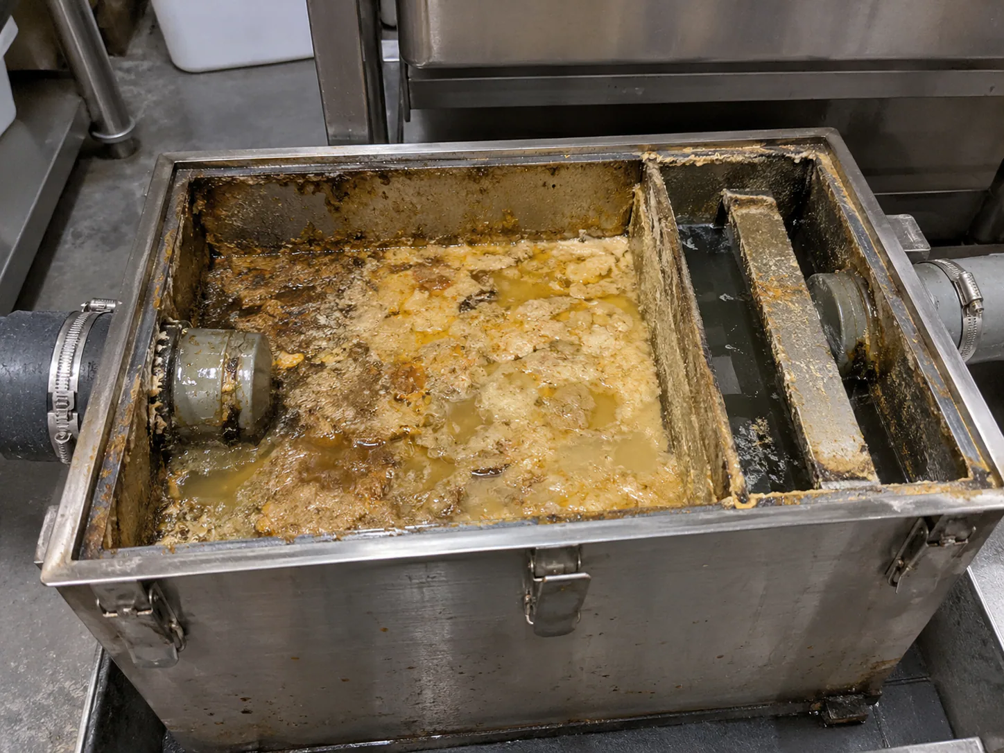 Grease Trap Build-Up