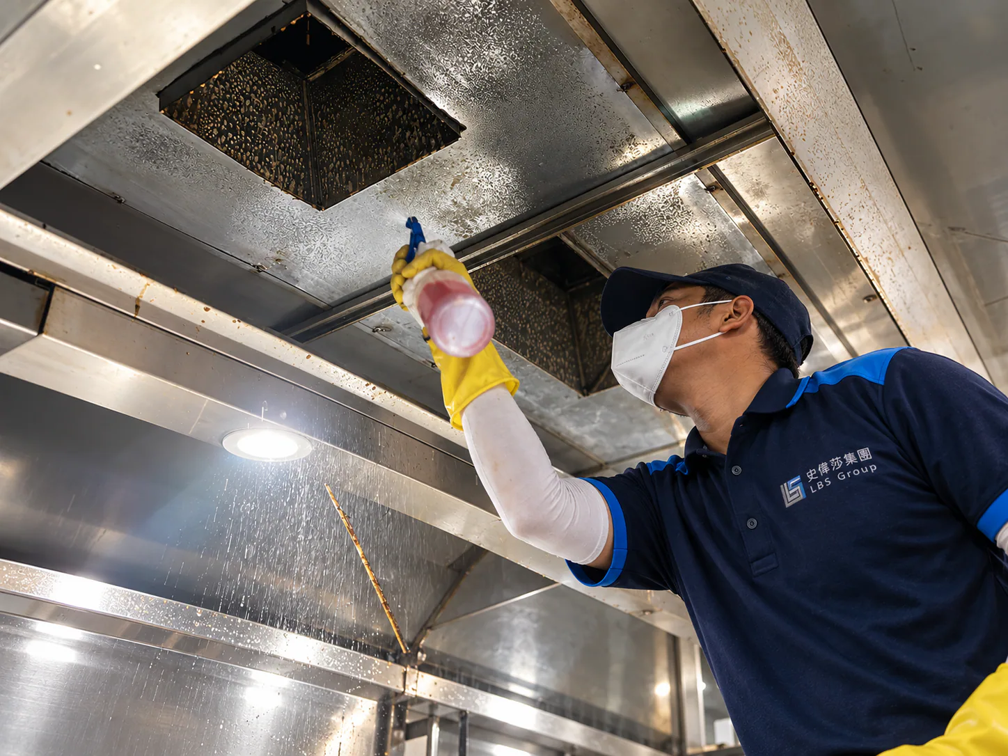 Kitchen Exhaust Hood & Filter Cleaning