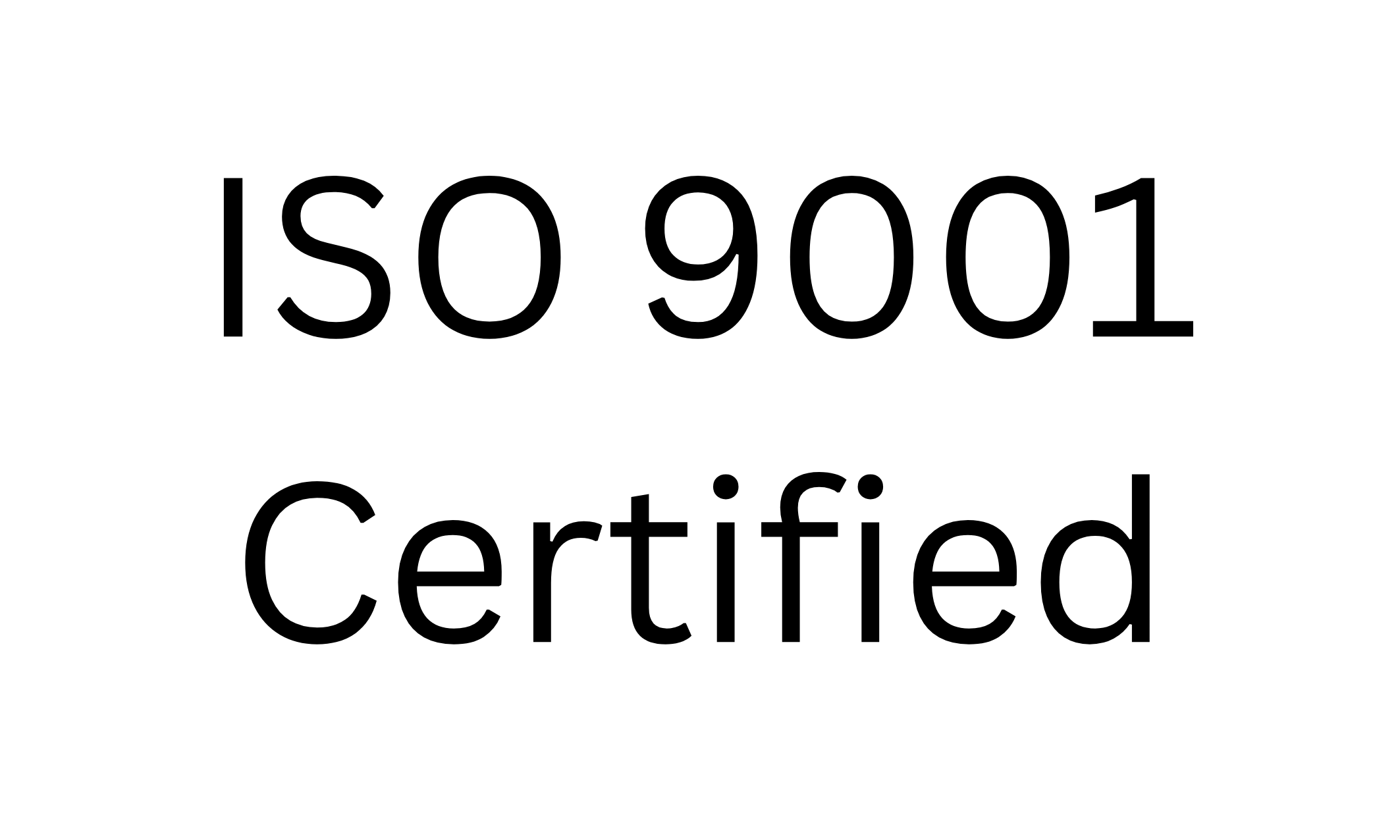 Diperakui Pengurusan Kualiti ISO 9001
